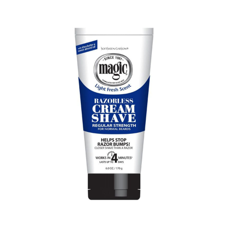 Magic Razorless Cream Shave Cream Blue