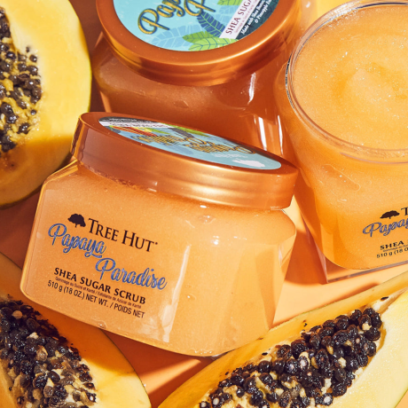 Papaya Paradise Shea Sugar Scrub2